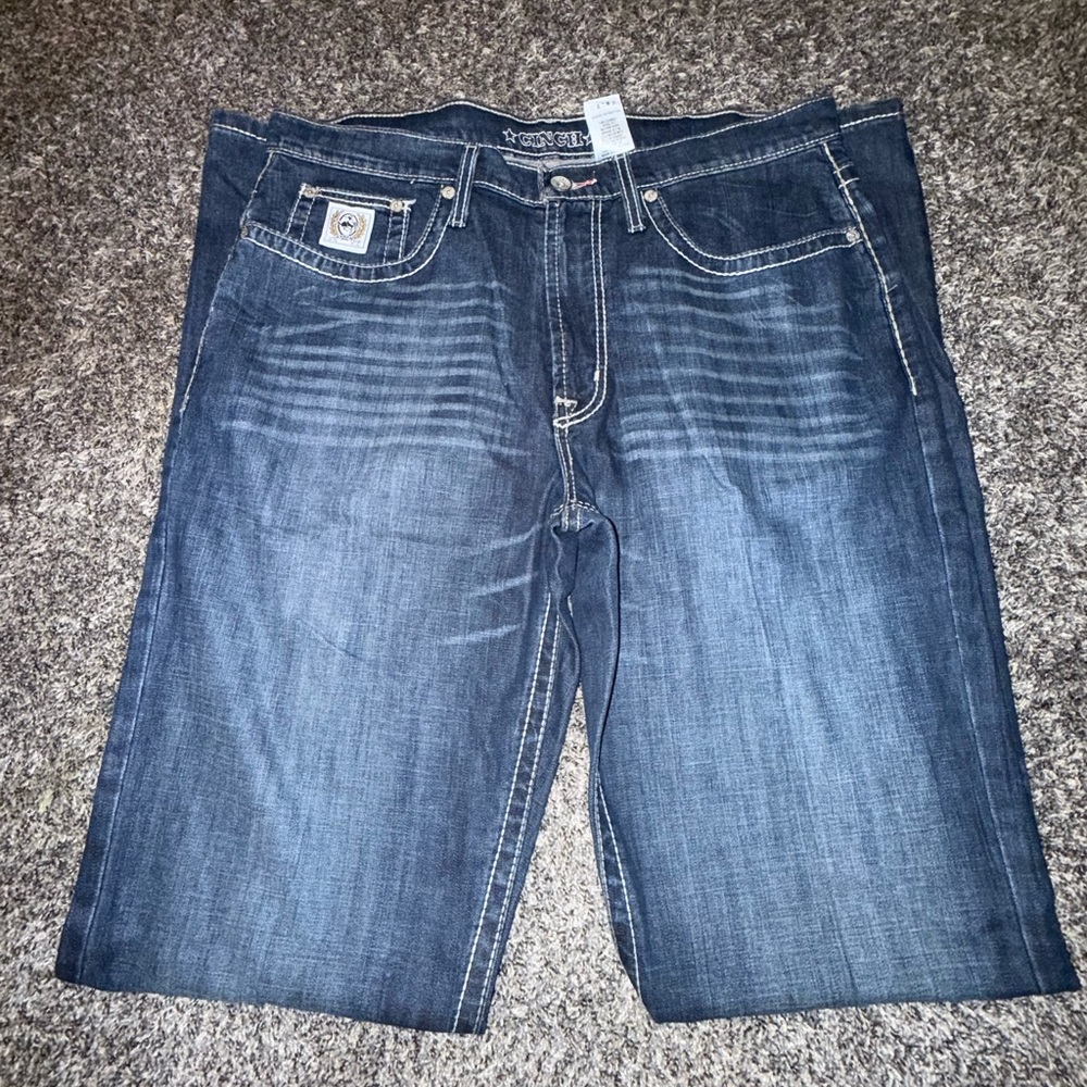 Cinch Dark Blue Relaxed Men's Jeans